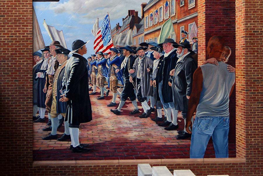 acknowledgement mural