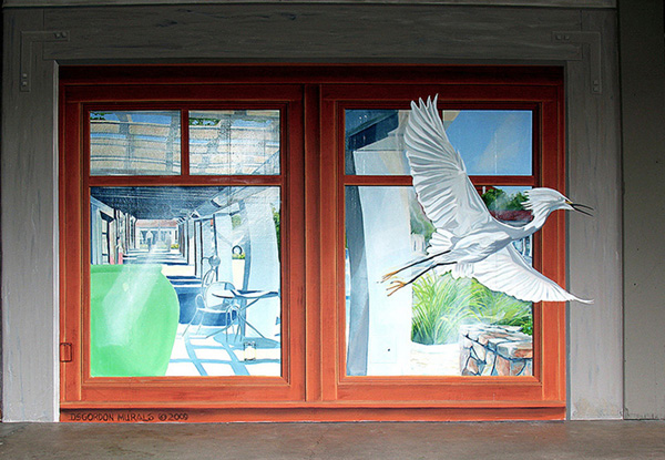 town mural