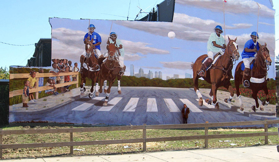 work to ride mural